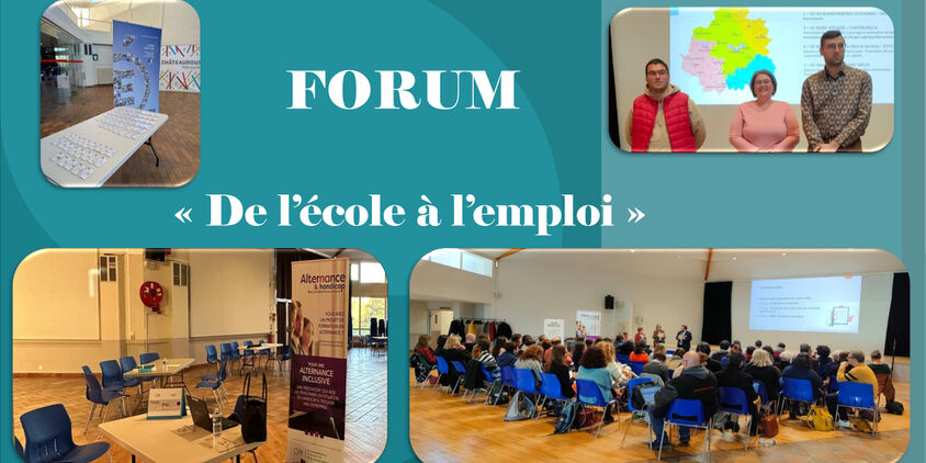 FORUM DE L'ÉCOLE A L'EMPLOI