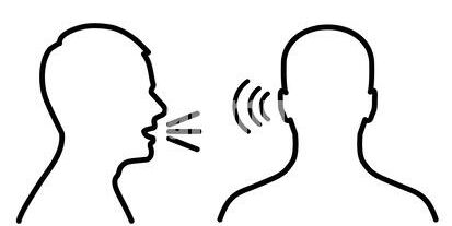 Un personne émet un son et l'autre écoute